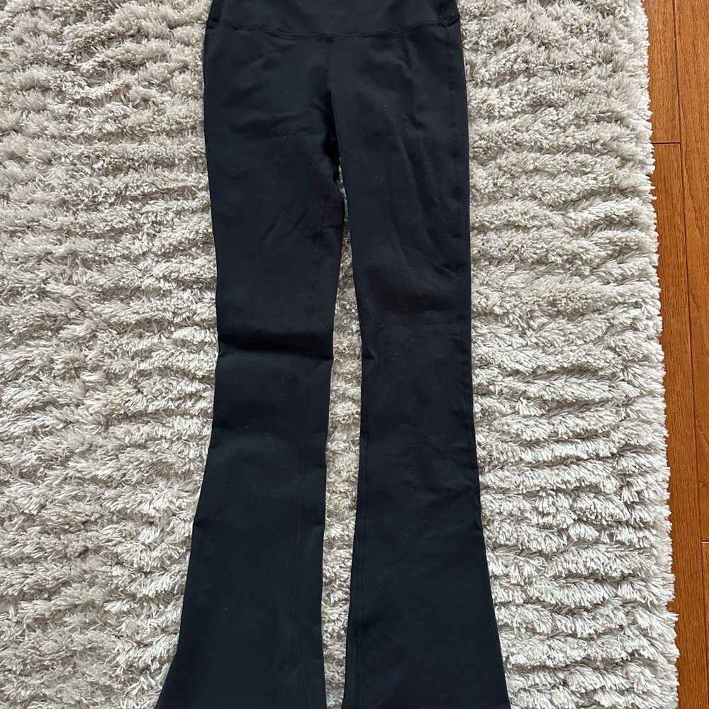 Black Flared Splits59 Leggings tall